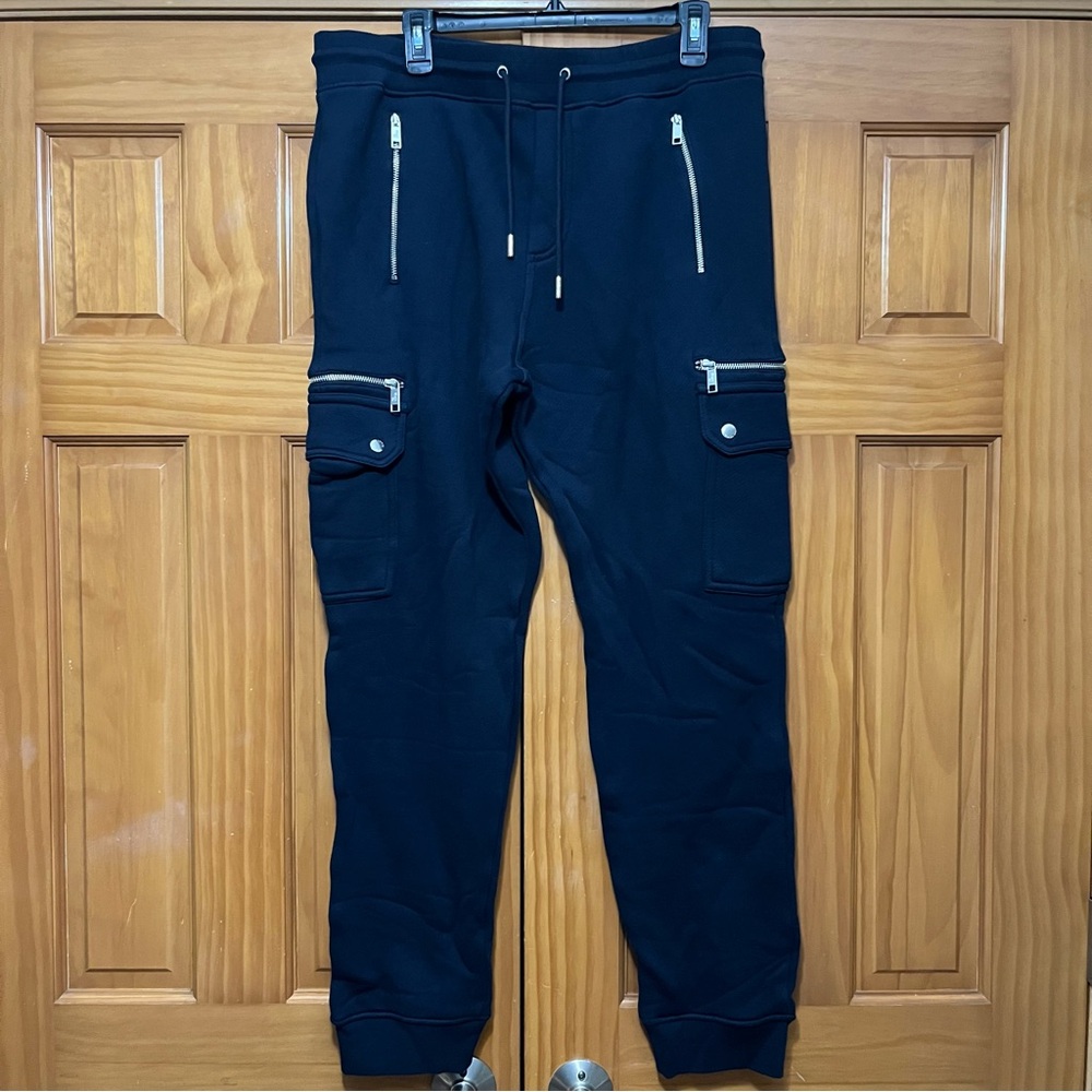 The Kooples Blue Joggers with Elastic Cuffs